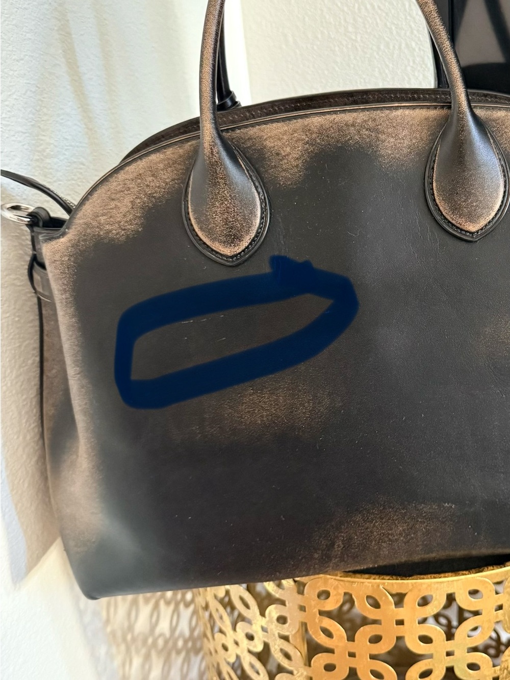 Soft Empire Carryall Bag 40 In Loved Leather - Picture 7 of 7